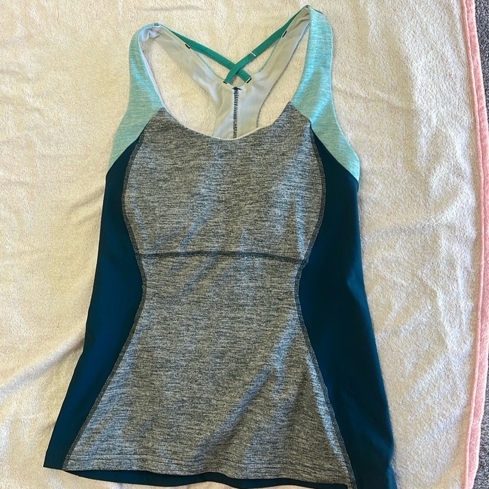 Lucy Mesh Racerback Bra Tank Sz. Small